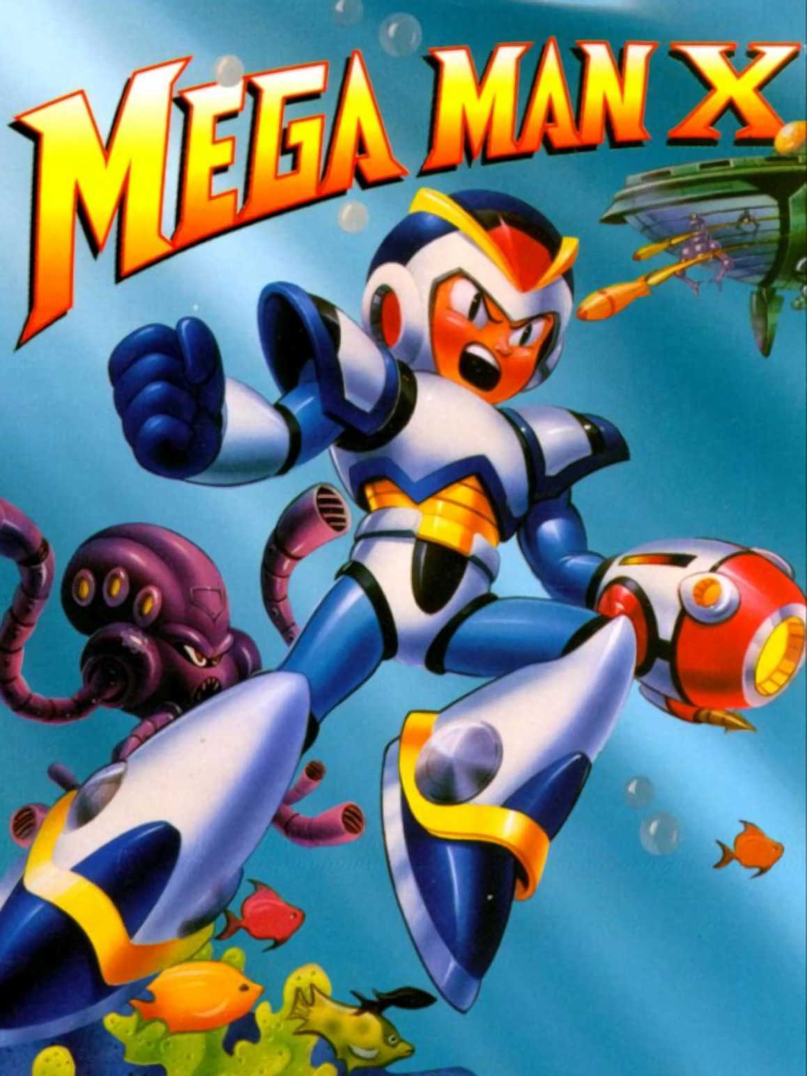Mega Man X cover