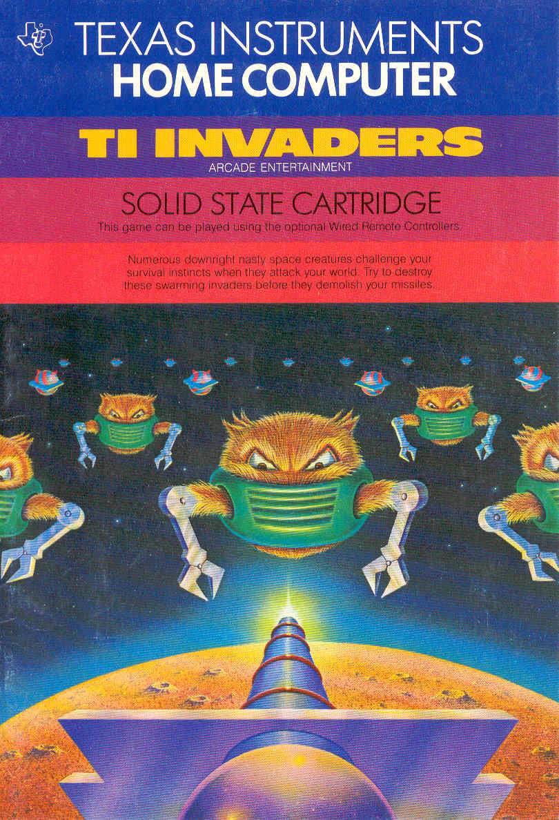 TI Invaders cover
