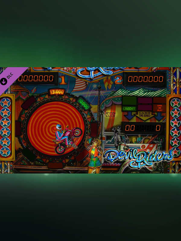 Zaccaria Pinball: Devil Riders Table cover