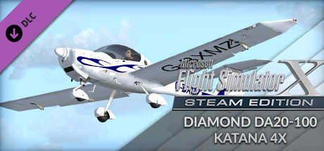 Microsoft Flight Simulator X: Steam Edition - Diamond DA20-100 Katana 4X cover