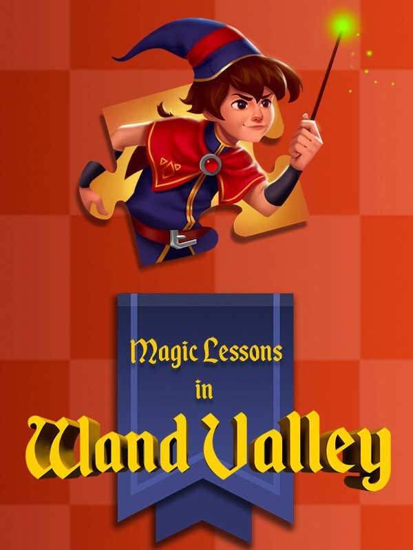 Magic Lessons in Wand Valley: A Jigsaw Puzzle Tale cover
