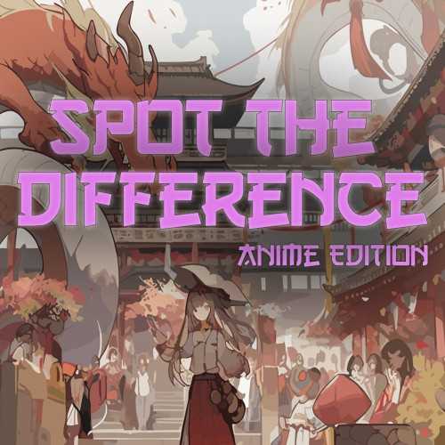 Spot The Difference: Anime Edition cover