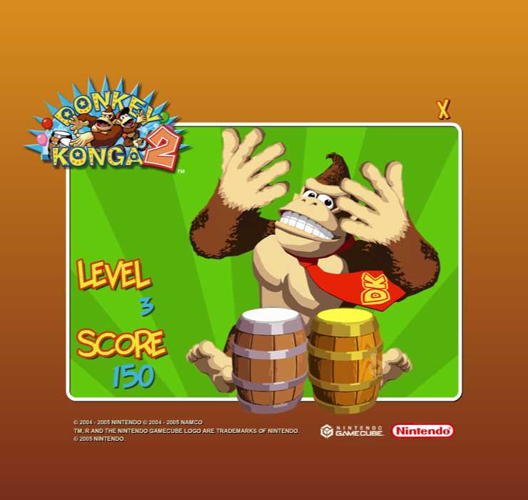 Donkey Konga 2 cover