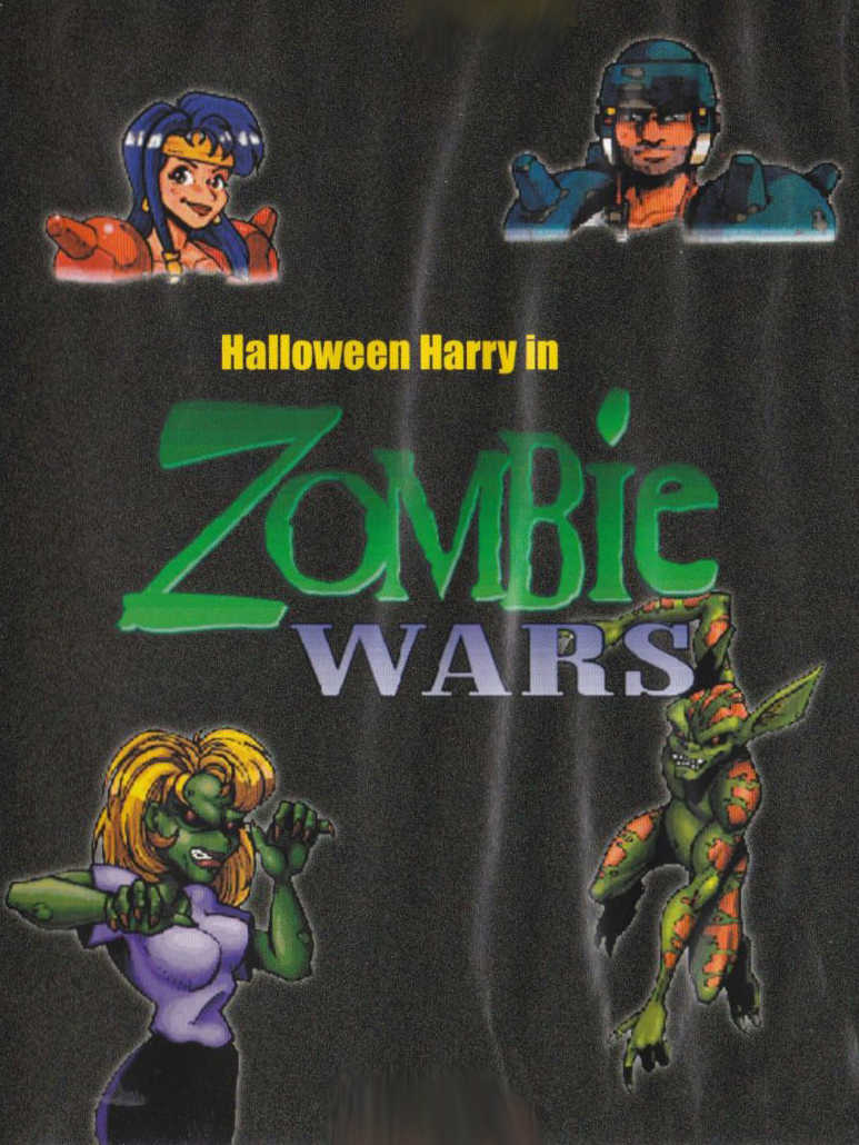 Halloween Harry in Zombie Wars cover