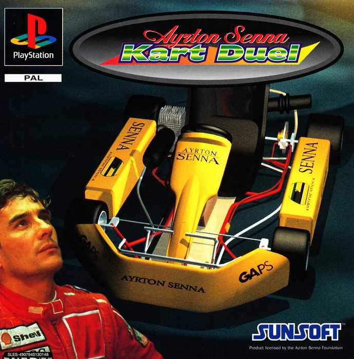 Ayrton Senna Kart Duel cover