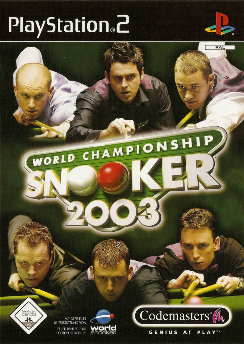 World Championship Snooker 2003 cover