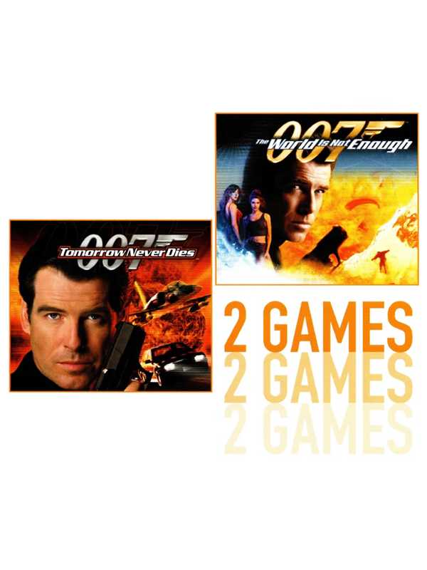2 Games: Tomorrow Never Dies / The World Is Not Enough cover