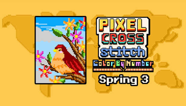 Pixel Cross Stitch: Spring Pack 3 cover