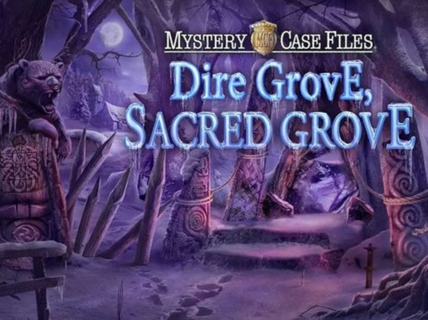 Mystery Case Files: Dire Grove, Sacred Grove cover