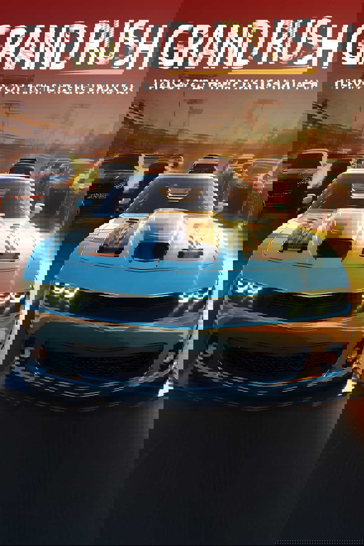 Grand Rush: Highway Car Traffic Racing Simulator cover