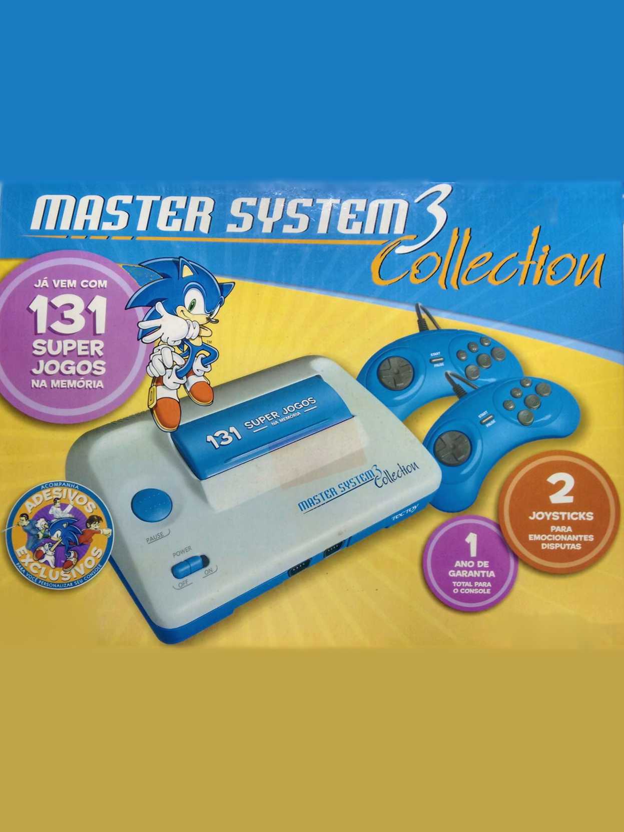 Master System 3 Collection: 131 Super Jogos na Memória cover
