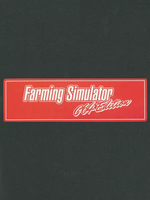 Farming Simulator C64 Edition cover