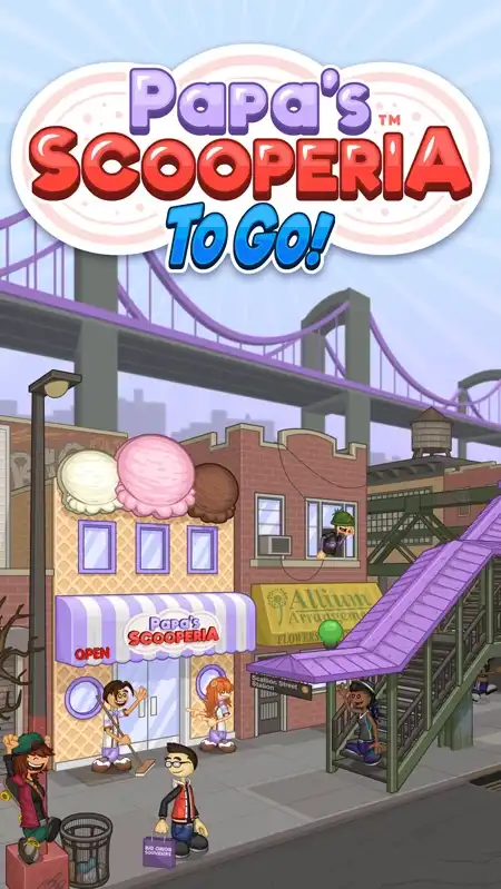 Papa's Scooperia to Go! cover