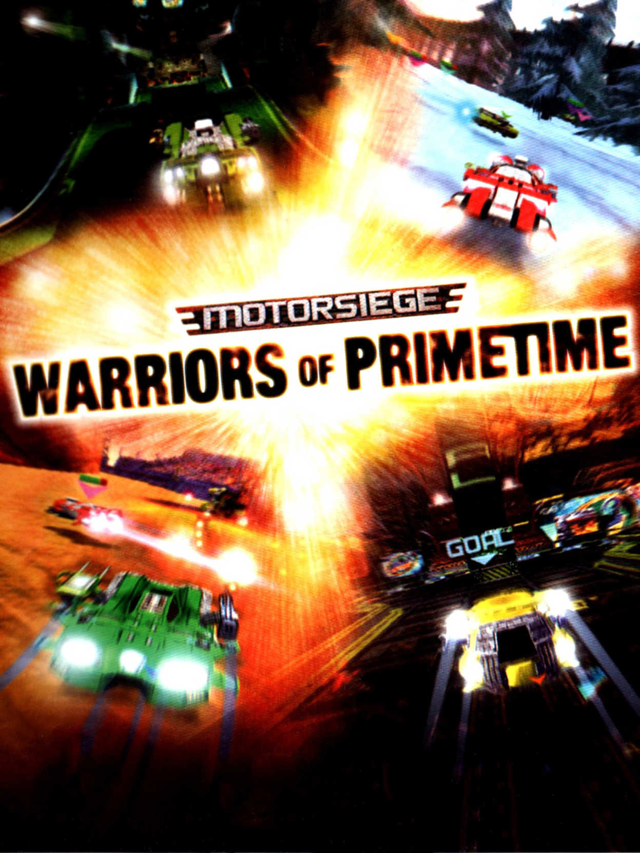 Motorsiege: Warriors of Primetime cover
