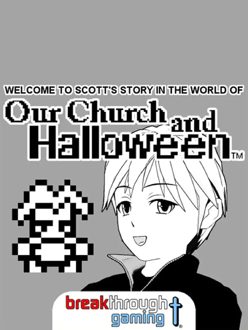 Welcome to Scott's Story in the World of Our Church and Halloween: Visual Novel cover