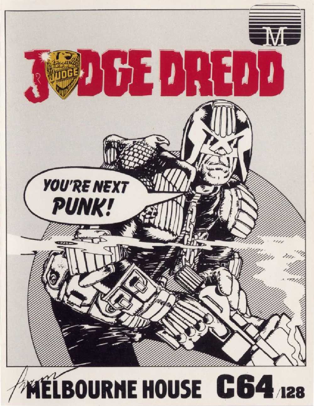 Judge Dredd cover