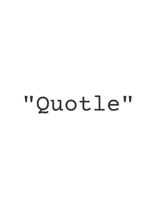 Quotle cover