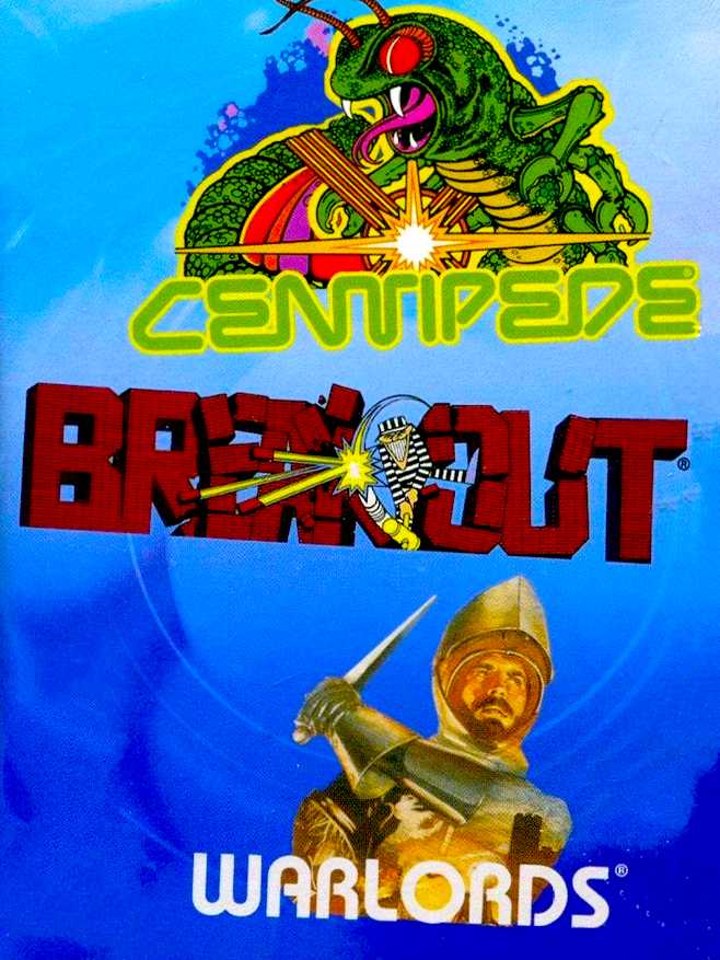 Centipede/Breakout/Warlords cover