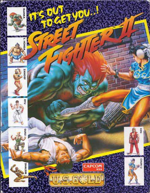 Street Fighter II cover