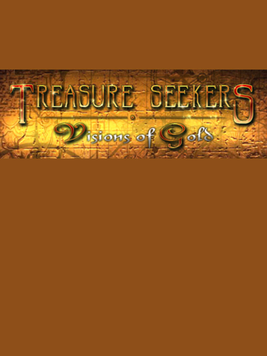 Treasure Seekers: Visions of Gold cover
