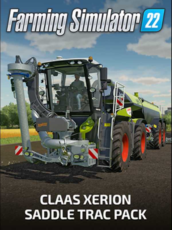 Farming Simulator 22: Claas Xerion Saddle Trac Pack cover