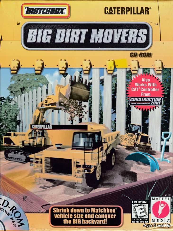 MatchBox Caterpillar Big Dirt Movers cover