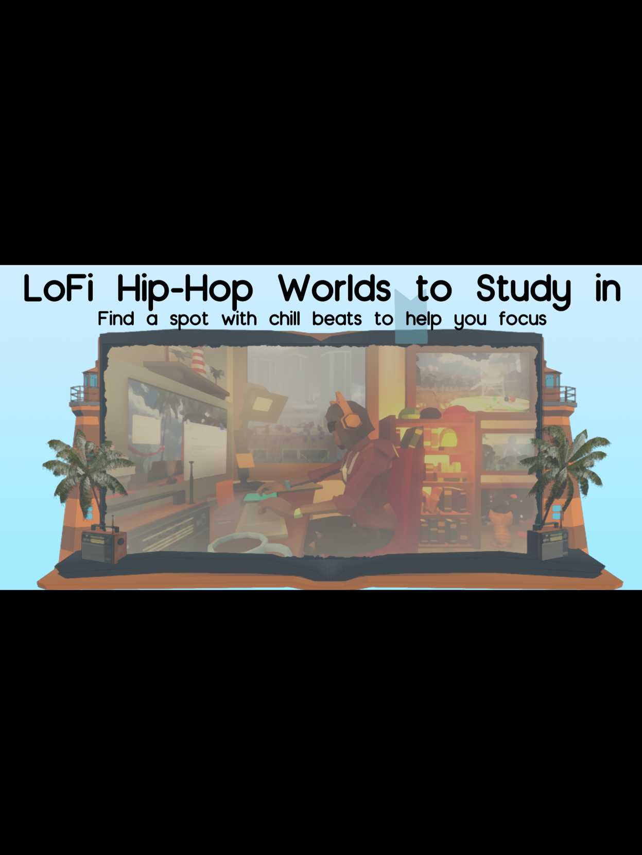 Lofi Hip Hop Worlds to Study in cover