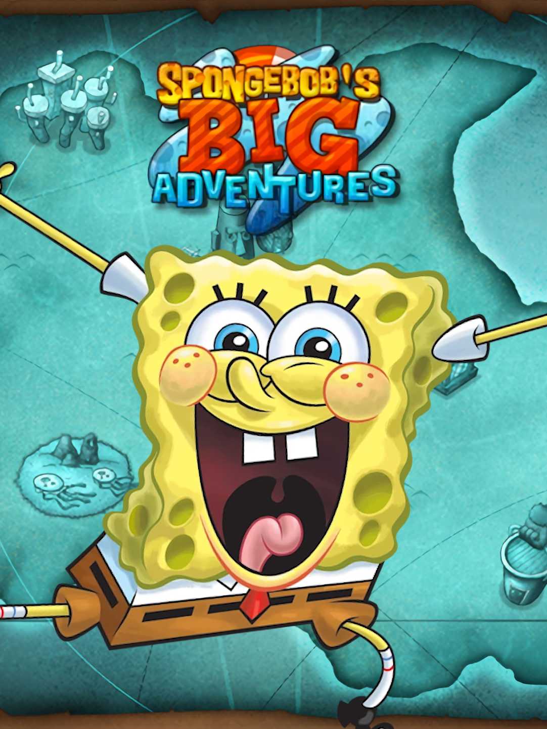 SpongeBob's Big Adventures cover