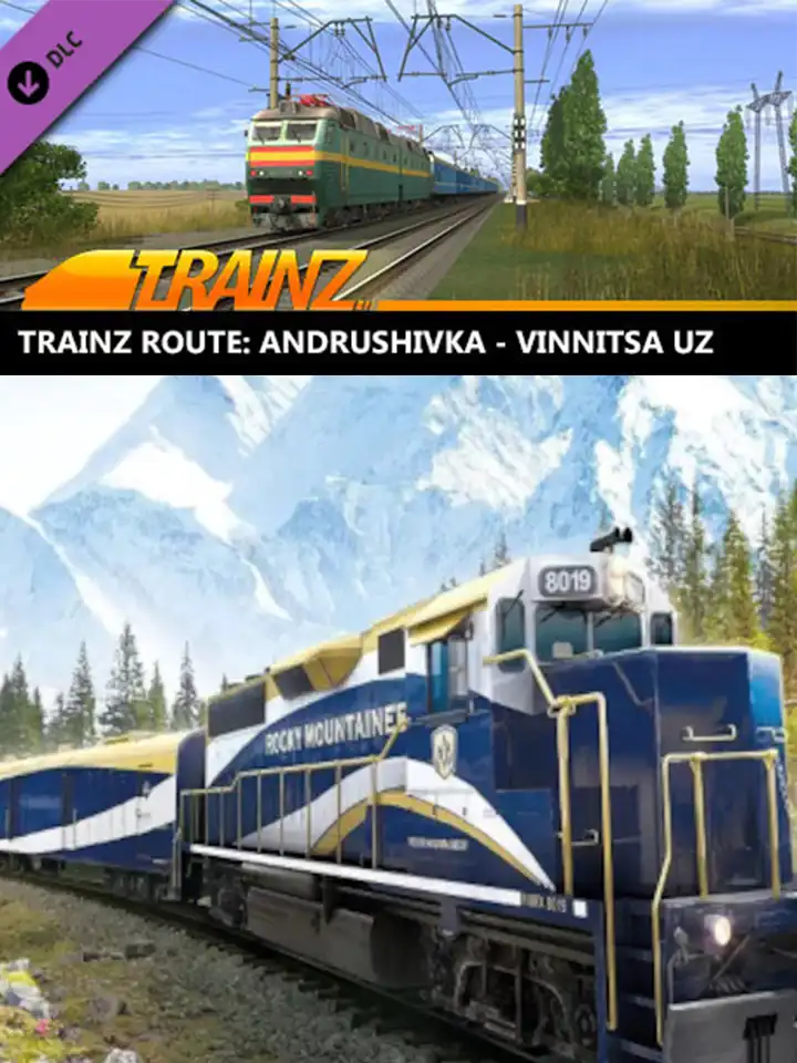 Trainz Railroad Simulator 2019: Andrushivka - Vinnitsa UZ cover