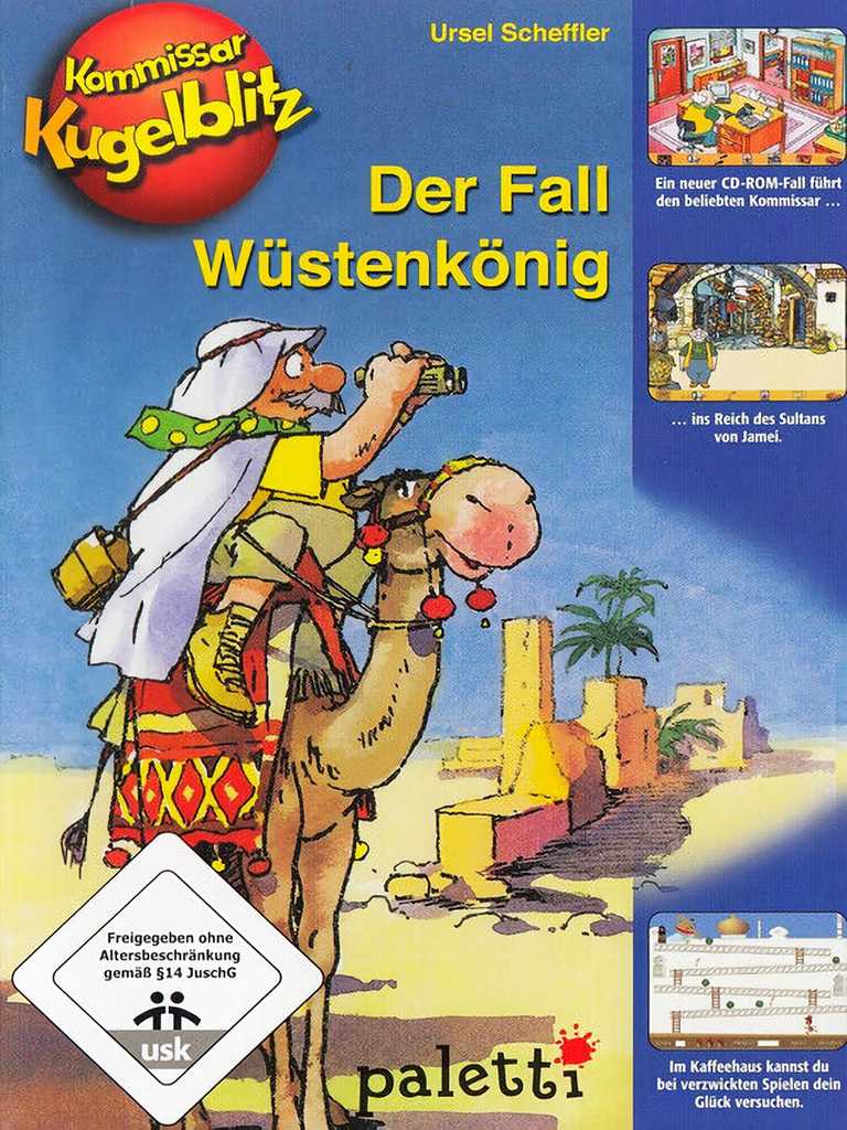 Kommissar Kugelblitz: Der Fall Wüstenkönig cover