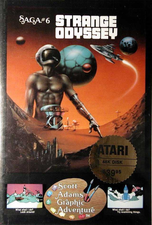 Scott Adams' Graphic Adventure #6: Strange Odyssey cover