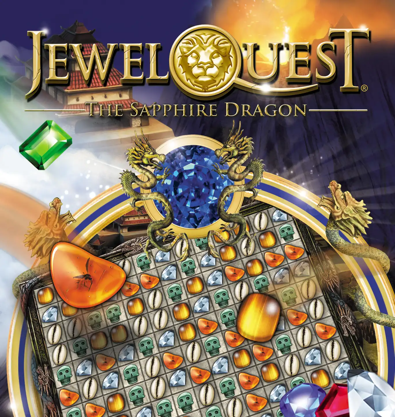 Jewel Quest: The Sapphire Dragon cover