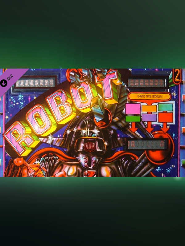 Zaccaria Pinball: Robot Table cover