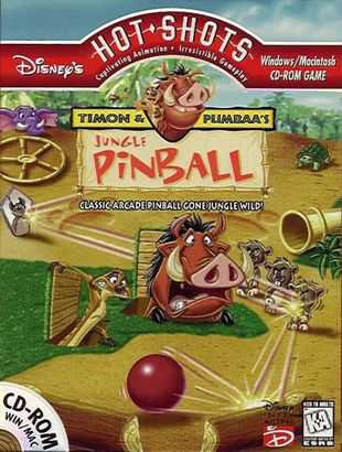 Disney's Hot Shots: Timon and Pumbaa's Jungle Pinball cover