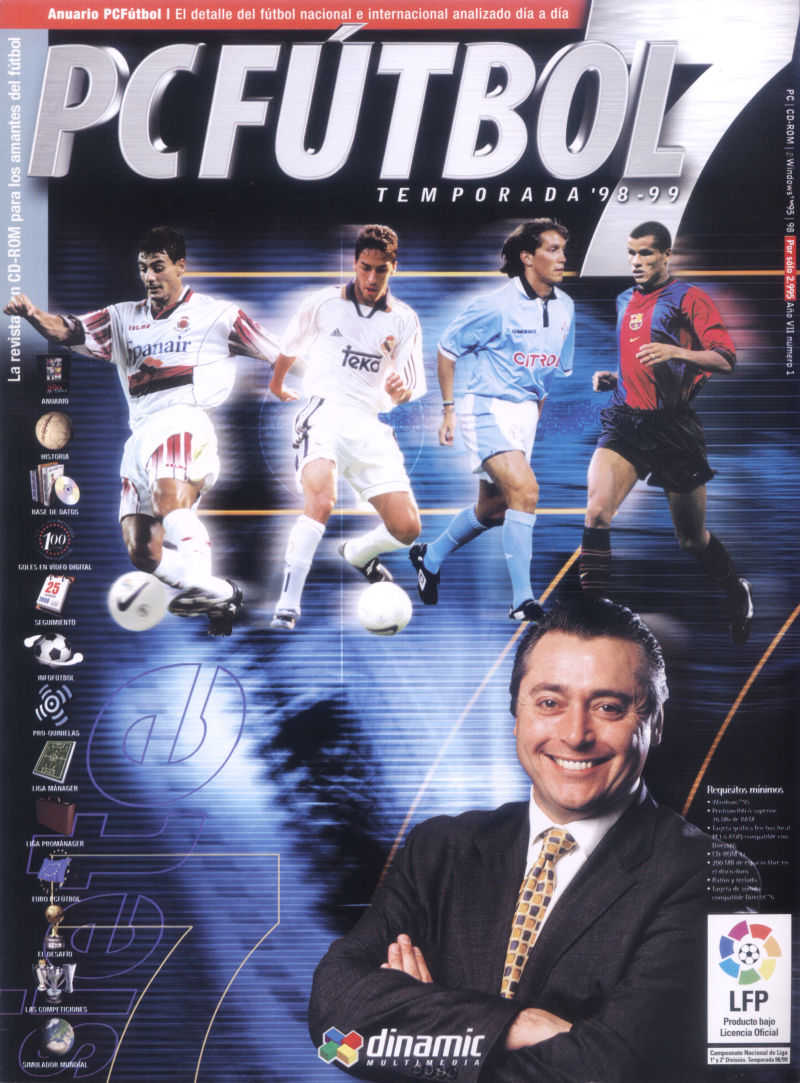 PC Fútbol 7 cover