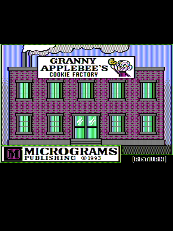 Granny Applebee's Cookie Factory cover