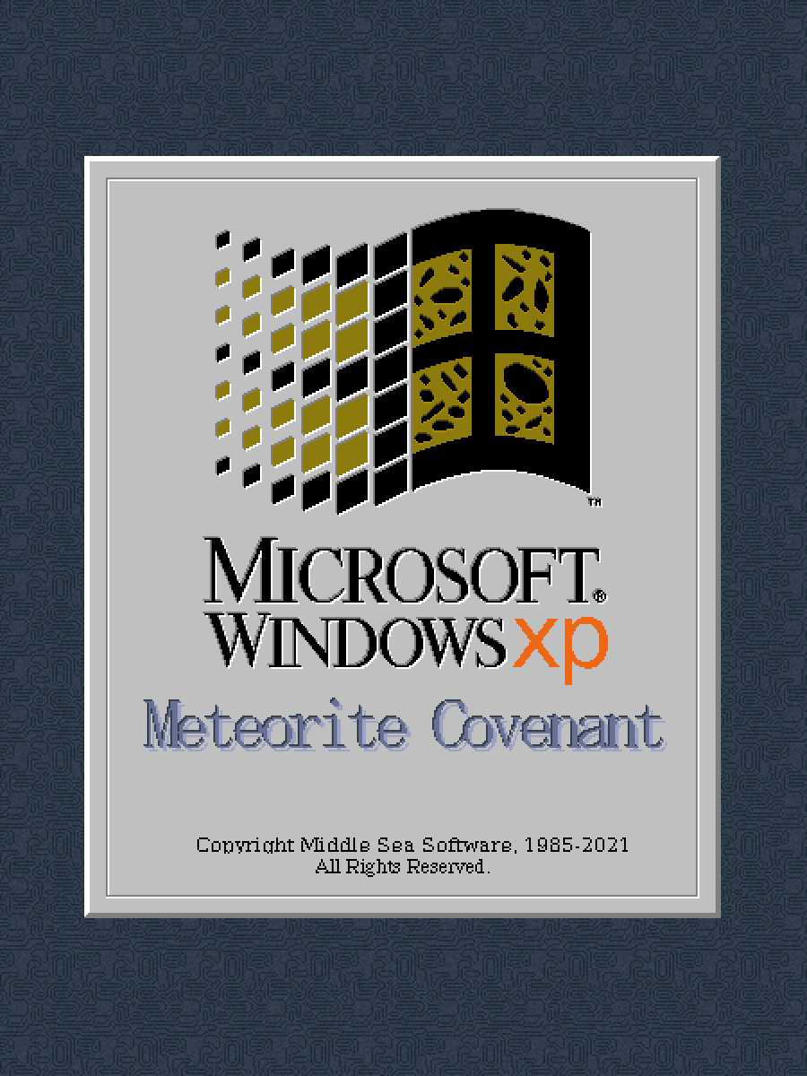 Windows XP Meteorite Covenant cover