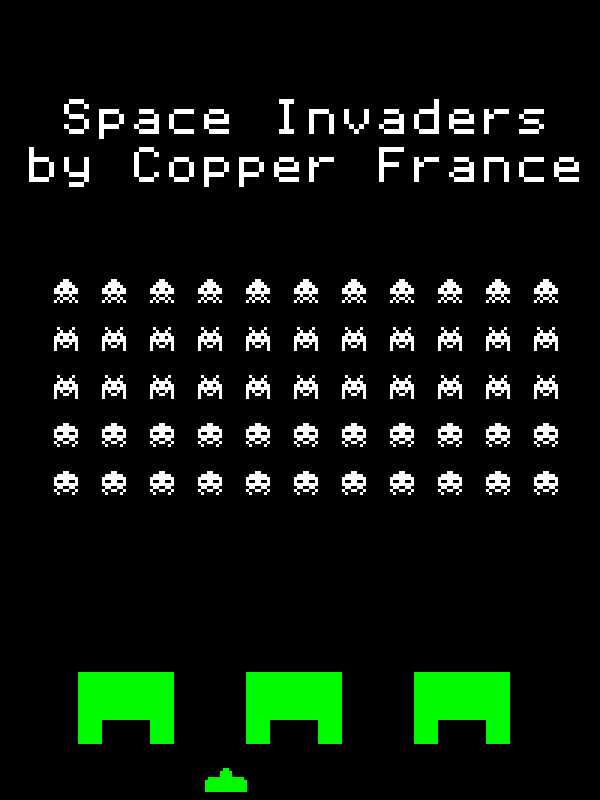 Space Invaders by Copper France cover