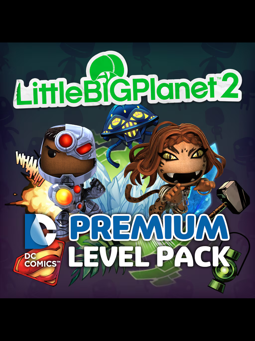 LittleBigPlanet 2: DC Comics Premium Level Pack cover