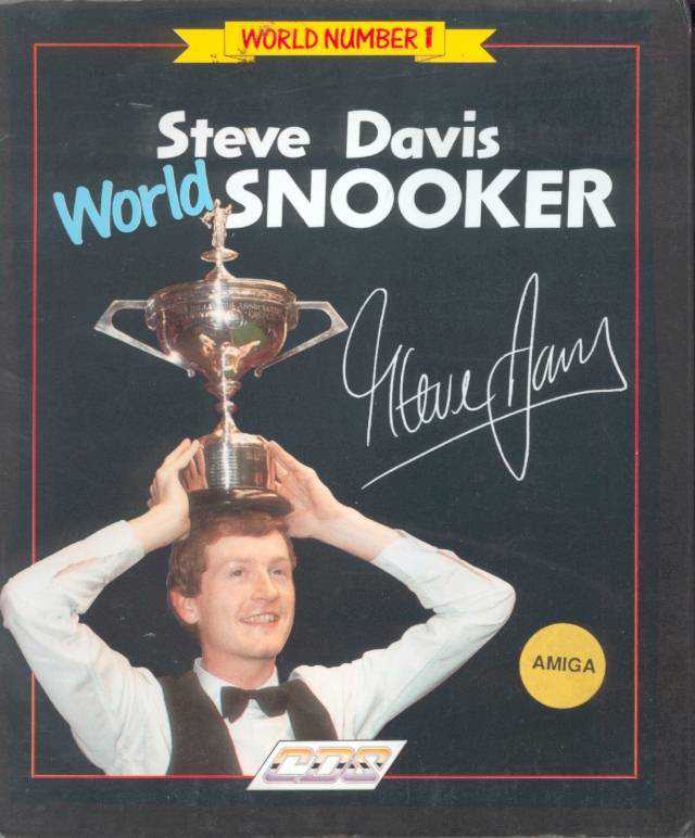 Steve Davis World Snooker cover