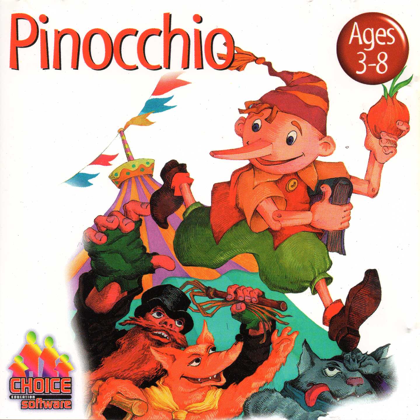 Tiffy's Magical Tales: Pinocchio cover