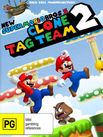 New Super Mario Bros. 5: Clone Tag Team 2 cover