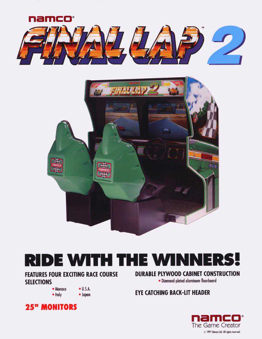 Final Lap 2 cover