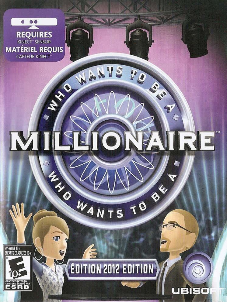 Who Wants to Be a Millionaire: 2012 Edition cover