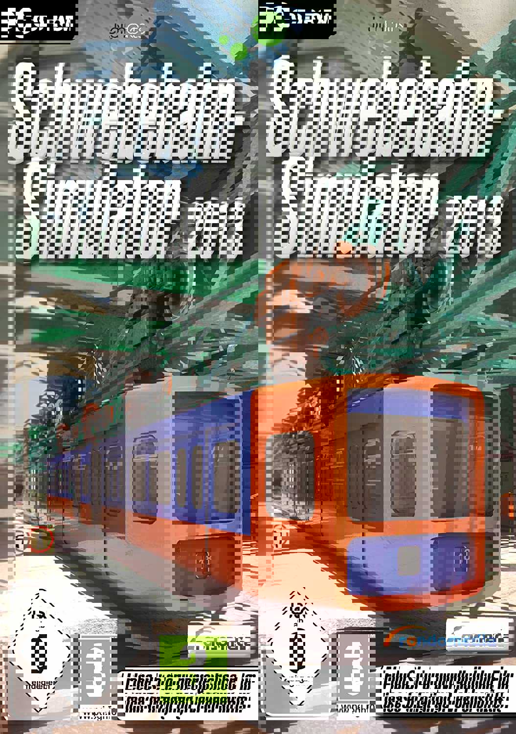 Schwebebahn Simulator 2013 cover