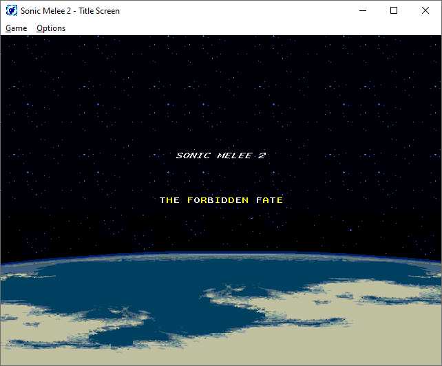 Sonic Melee 2: The Forbidden Fate cover