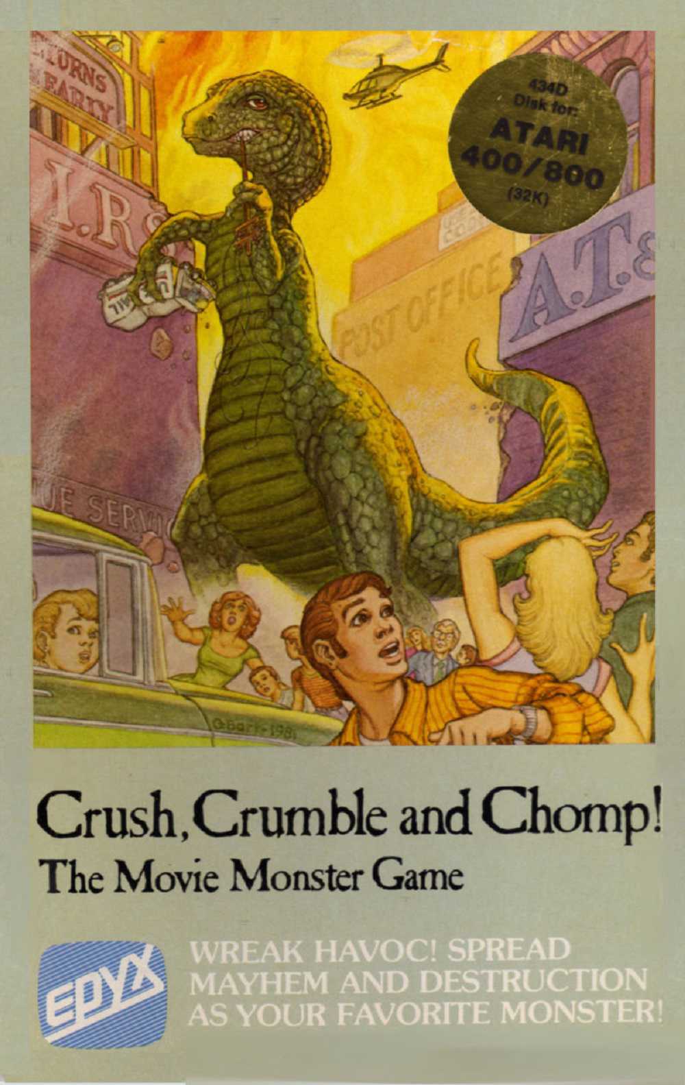 Crush, Crumble and Chomp! cover