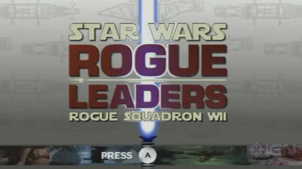 Star Wars: Rogue Leaders - Rogue Squadron Wii cover