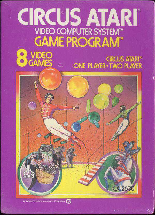 Circus Atari cover
