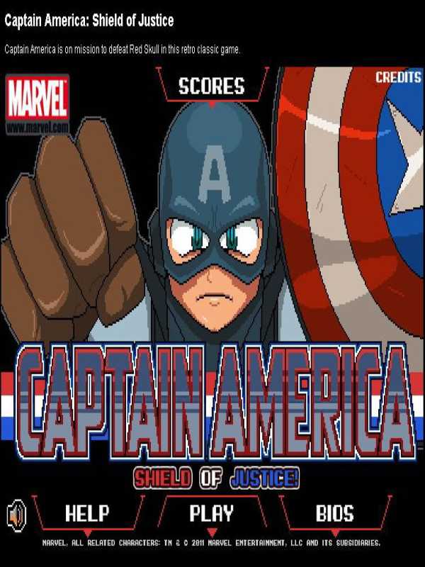 Captain America: Shield of Justice cover